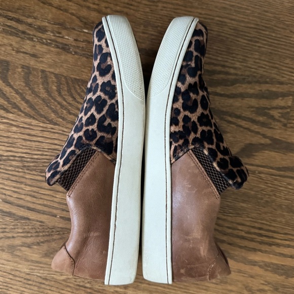 Born Leather Leopard Print Slip On Loafers Sneakers Women’s size 8 - Picture 7 of 12